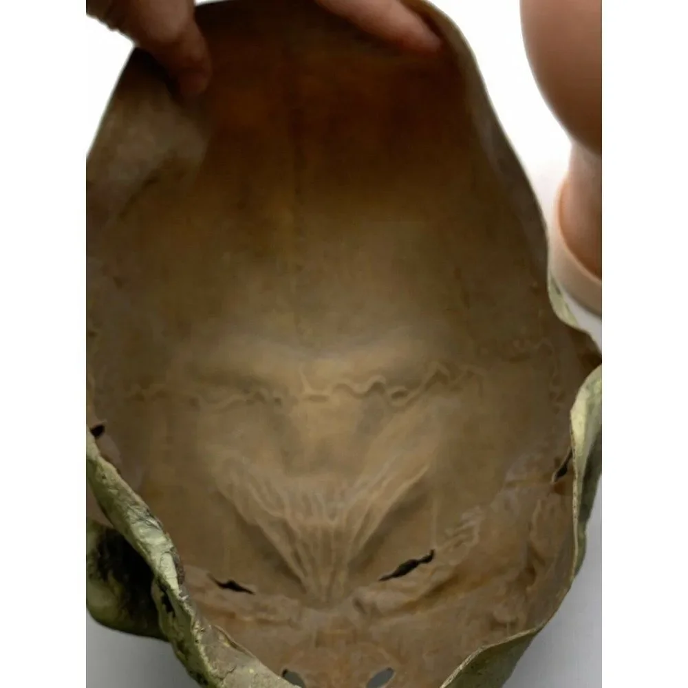 Vintage 1998 Skull Skeleton Head Halloween Mask